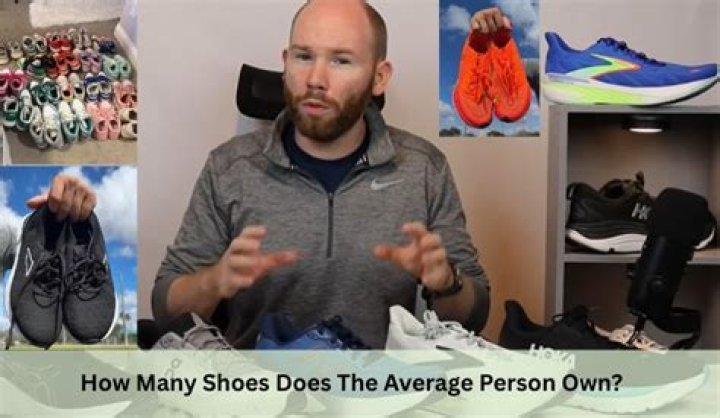 How many shoes does average person own?