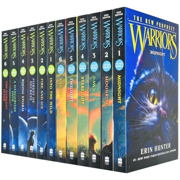 How many warrior cat books are there 2021?