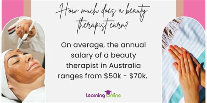 How much do beauty therapist earn in Australia?