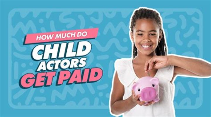 How much do child actors earn?