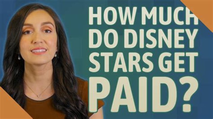 How much do Disney stars earn?