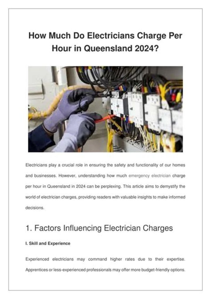 How much do electricians charge per hour in AZ?