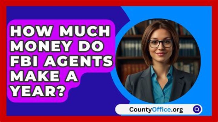 How much do FBI agents make a year 2021?