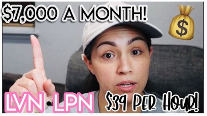 How much do LVNS make an hour in California?