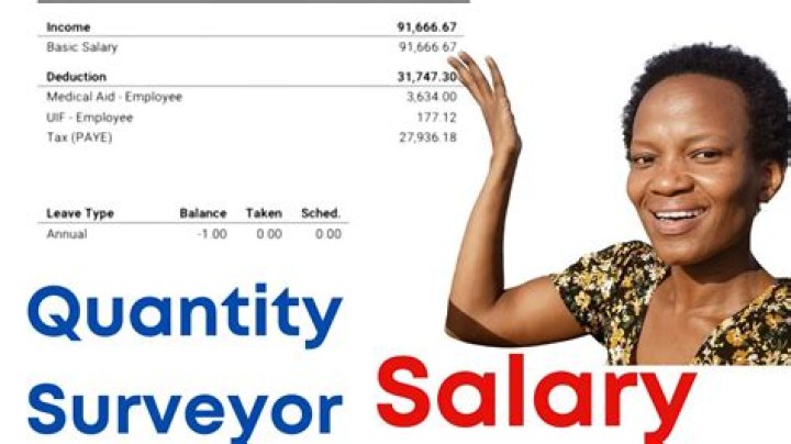 How much do quantity surveyors earn in SA?