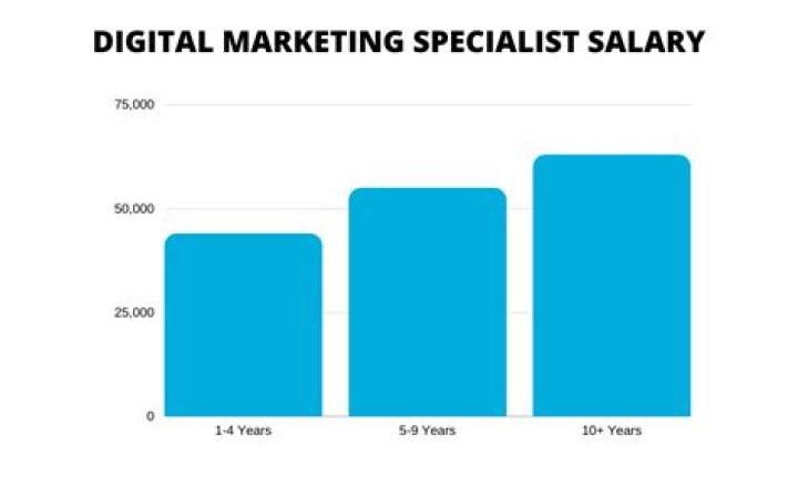 How much does a digital specialist make?