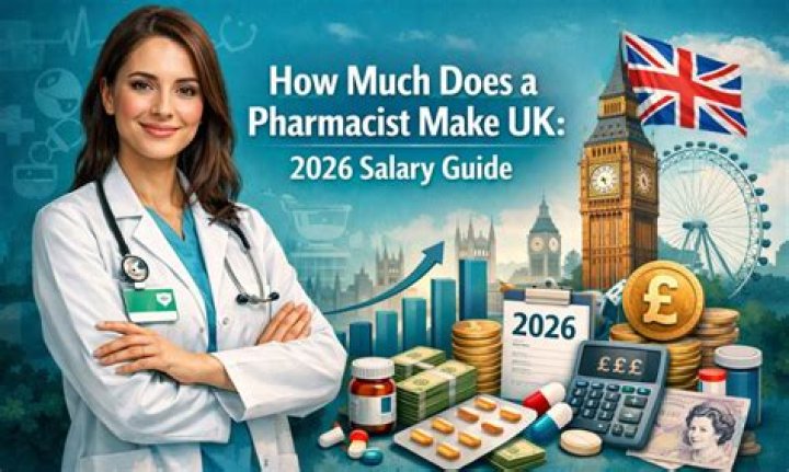How much does a pharmacist make in the UK?