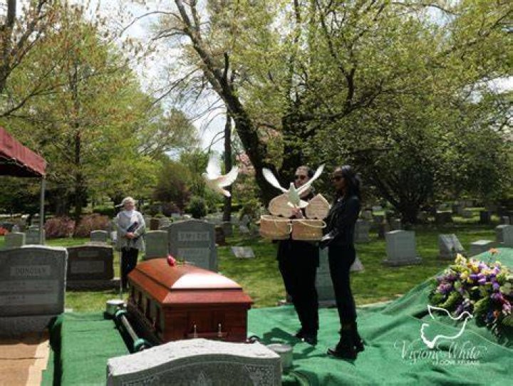 How much does it cost to release doves at a funeral?