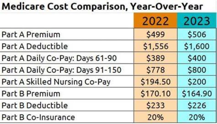 How much does Medicare cost per person per year?