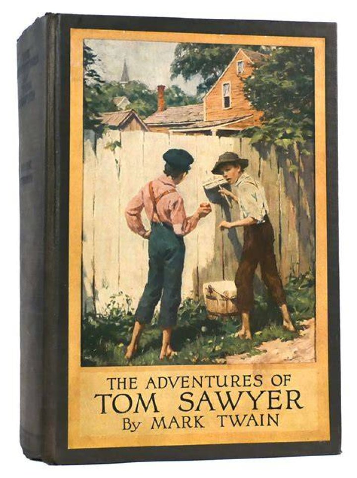 How much is an old Tom Sawyer book worth?
