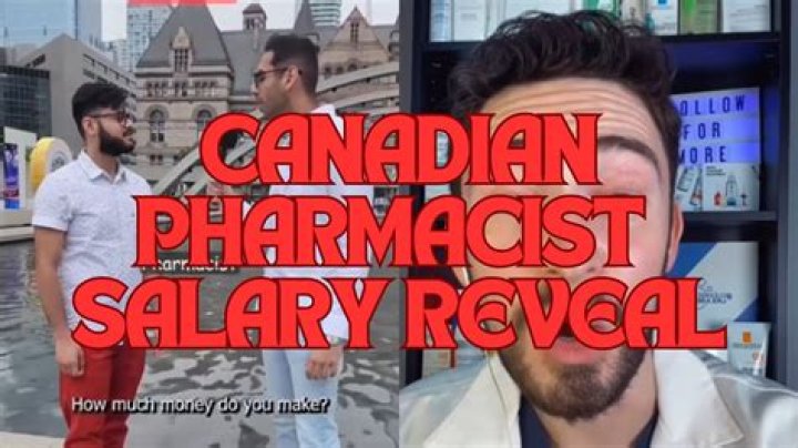 How much money do pharmacist make in Canada?