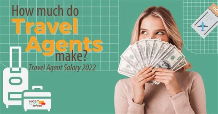 How much money does a travel agent make UK?