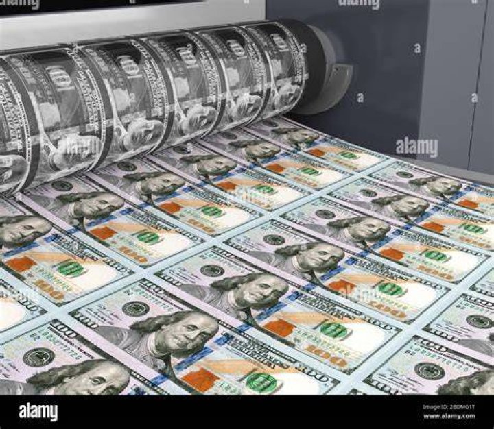 How much money is printed every day?