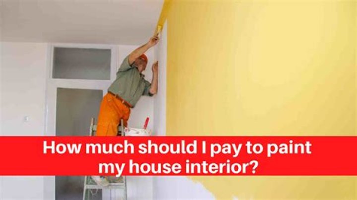 How much should I pay to have my house painted?