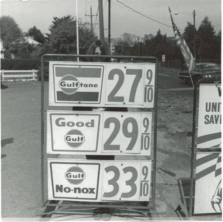 How much was gas back in 1963?
