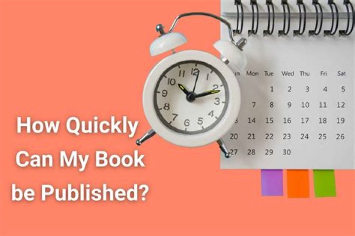 How quickly can a book be published?