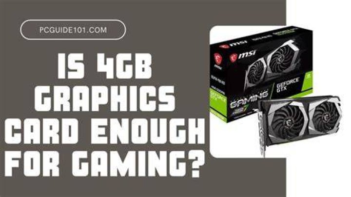 Is 4GB enough for desktop?