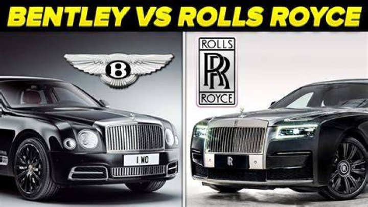 Is a Bentley the same as a Rolls Royce?
