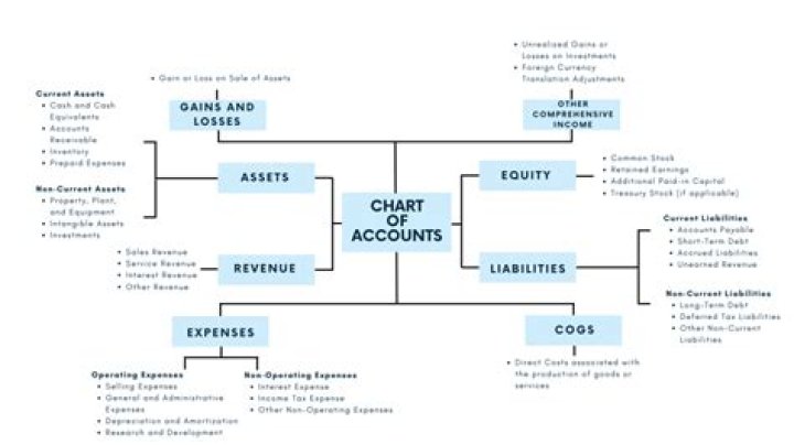 Is a listing of all accounts in the chart of accounts?
