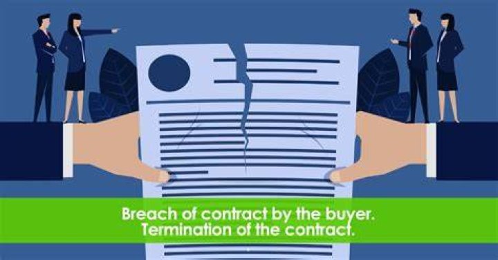 Is Cancelling a contract a breach?