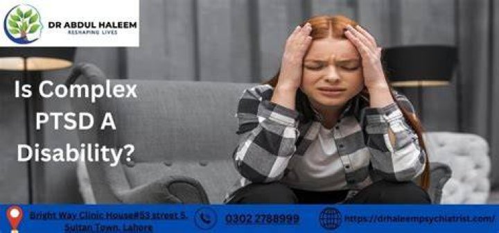 Is complex PTSD a disability?