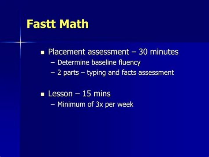 Is FASTT Math free?