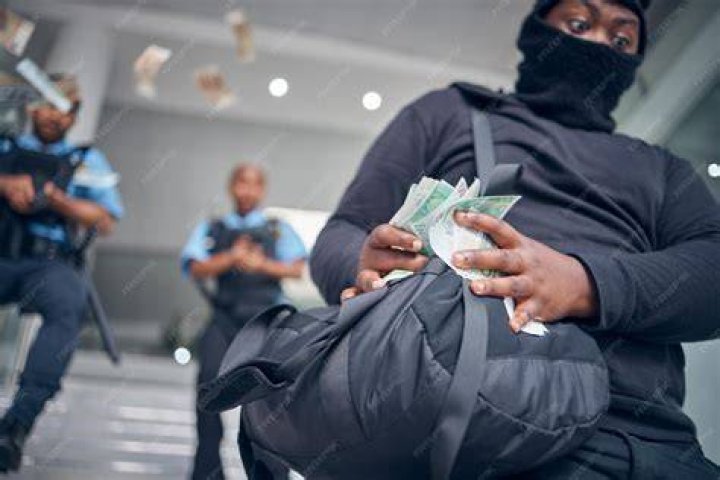 Is it a crime to steal money?