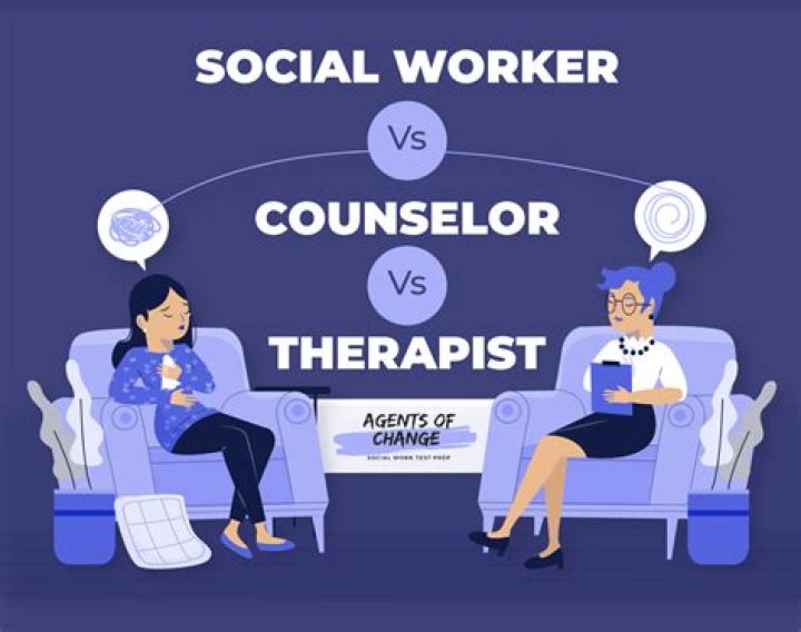 Is it better to be a social worker or a counselor?