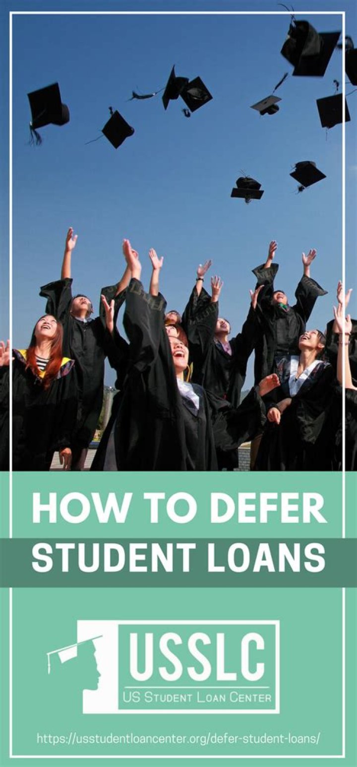 Is it better to defer student loans while in school?