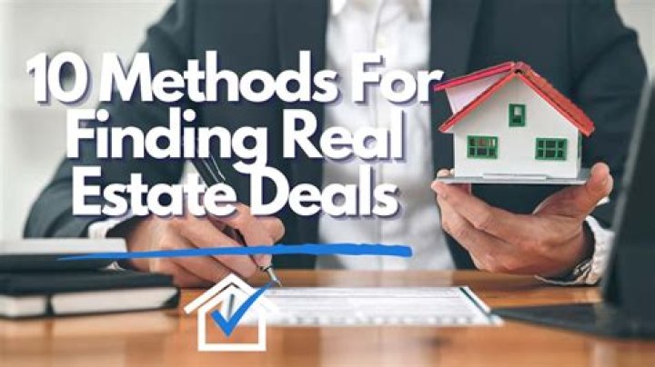 Is it hard to find real estate deals?