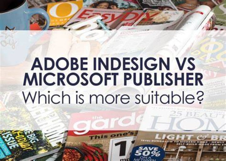 Is Microsoft Publisher like Adobe InDesign?
