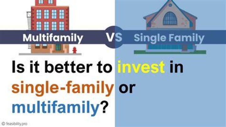 Is multifamily better than single-family?