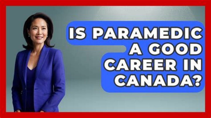 Is paramedic a good career in Canada?