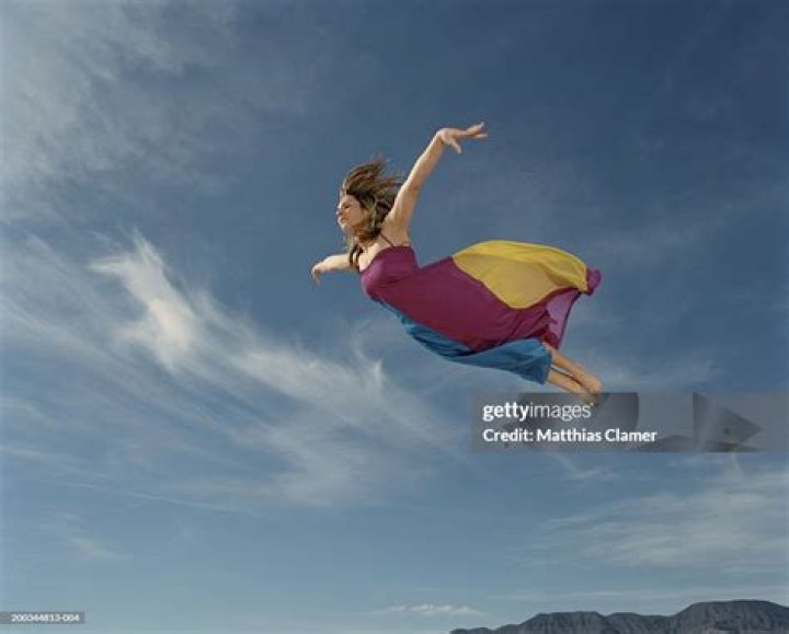Is there a person who can fly?