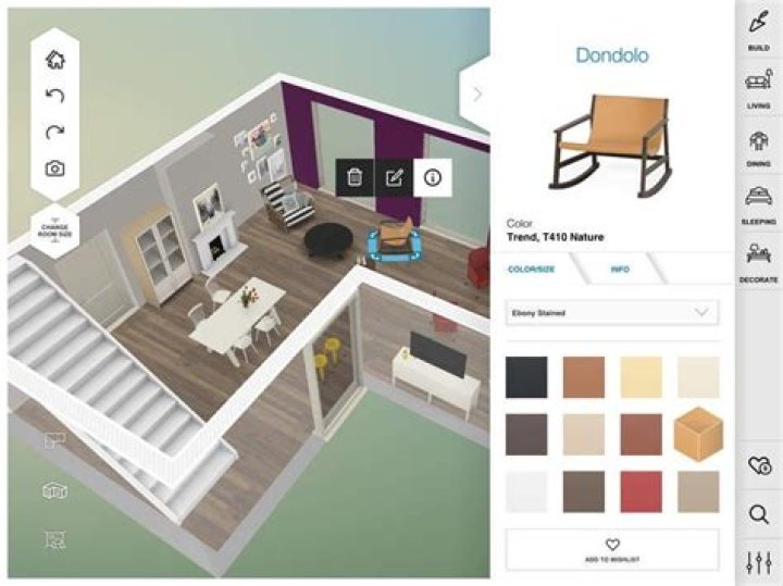 Is there an app where you take a picture of a room and design it?