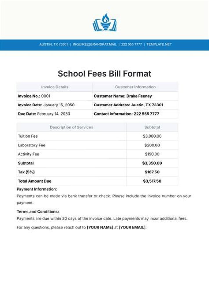 Is there GST on school fees?