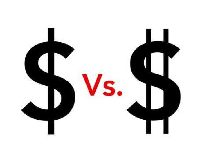Is there one or two lines in a dollar sign?