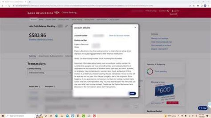 What address do you use for Bank of America?
