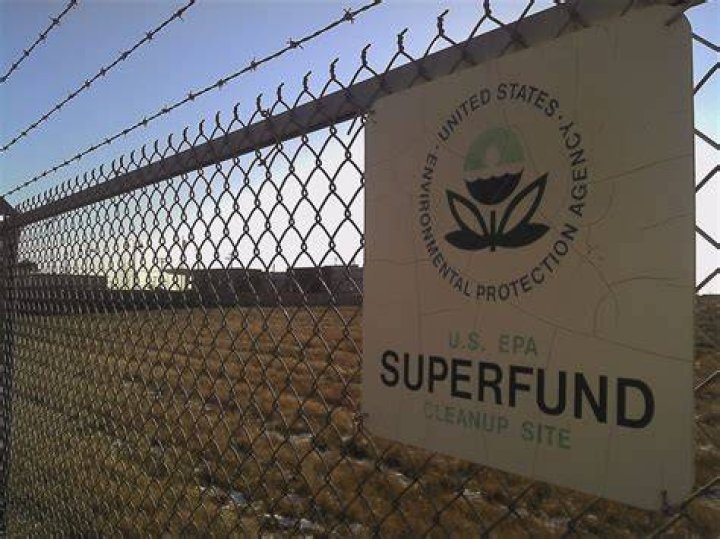 What are in Superfund sites?