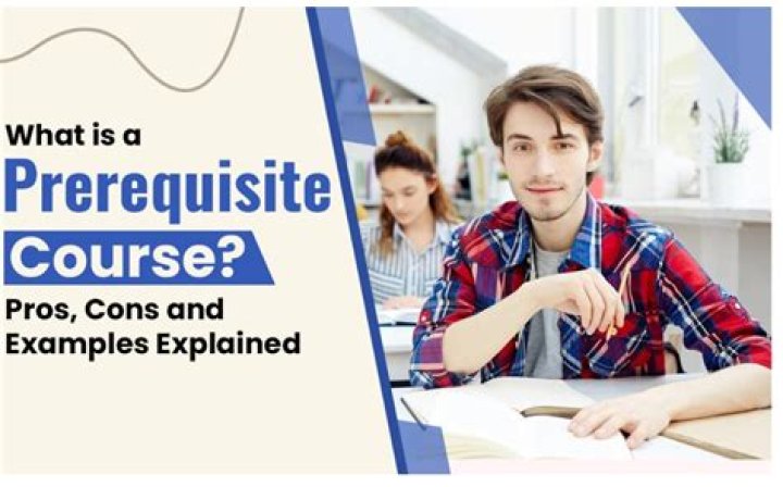 What are prerequisites?