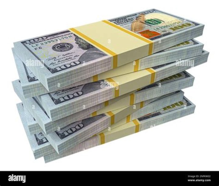 What are stacks of money?