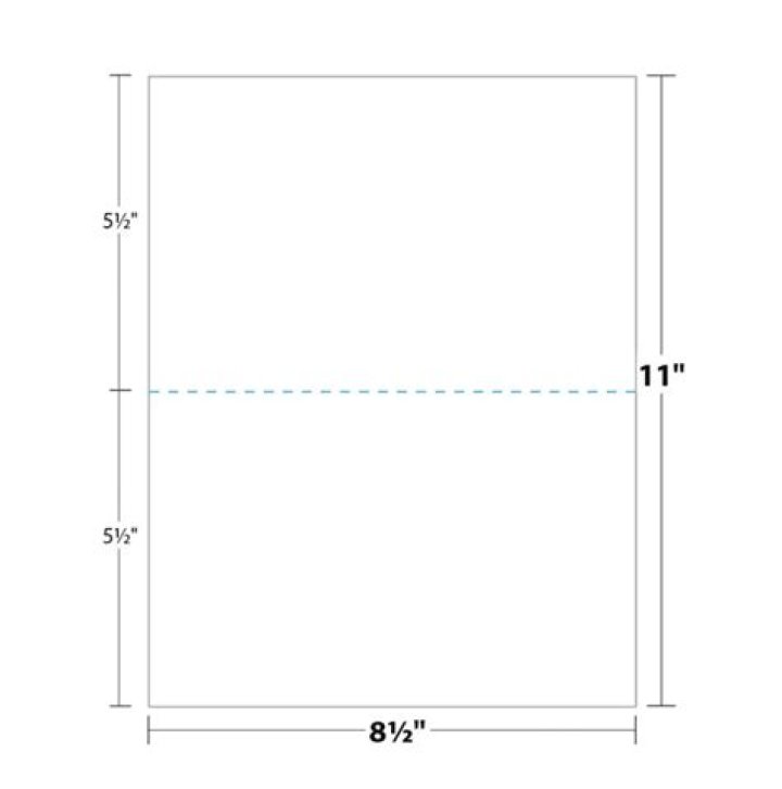 What are the dimensions of a standard newspaper?