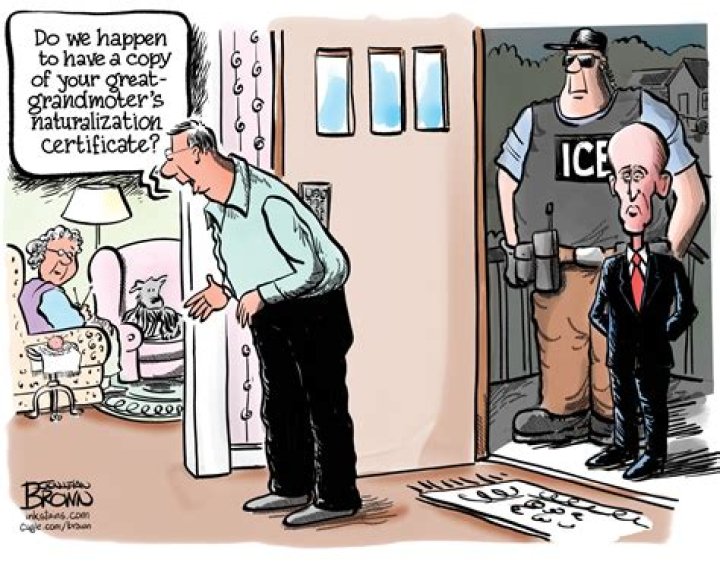 What award winning cartoon was based on a newspaper editorial?