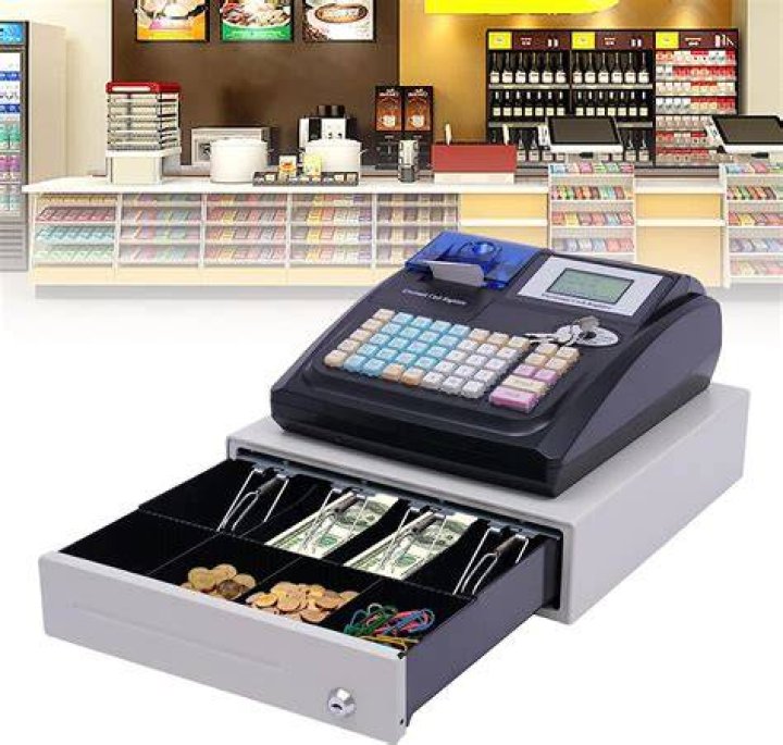 What can I buy at a cash register store?