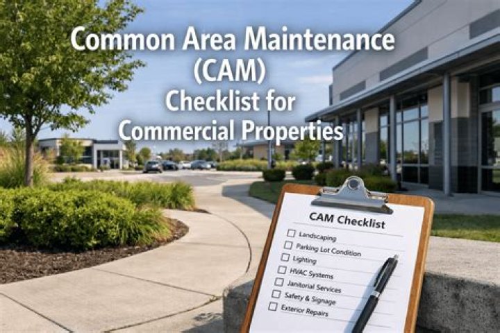 What comes under common area maintenance?