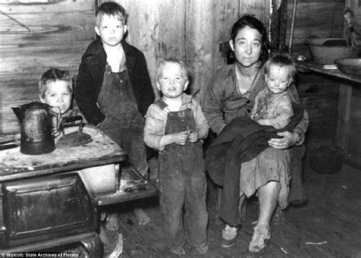 What did families lose during the Great Depression?