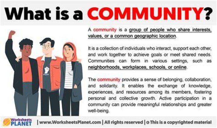 What do community relations do?