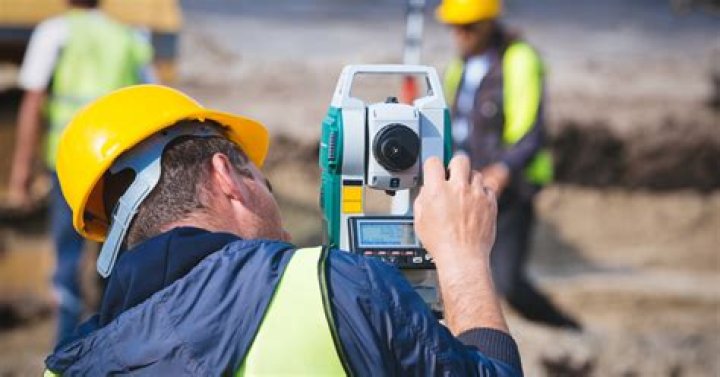 What do surveyors use to measure angles?