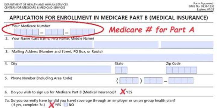 What does at at the end of a Medicare number mean?