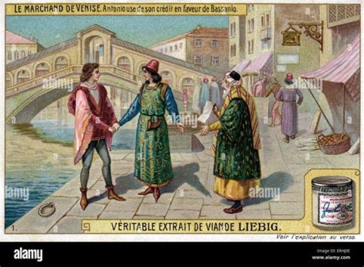 What does Bassanio want from Antonio in Merchant of Venice?